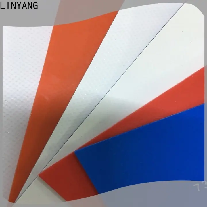 LINYANG mildew resistant heavy duty tarpaulin design for tent tarps 1