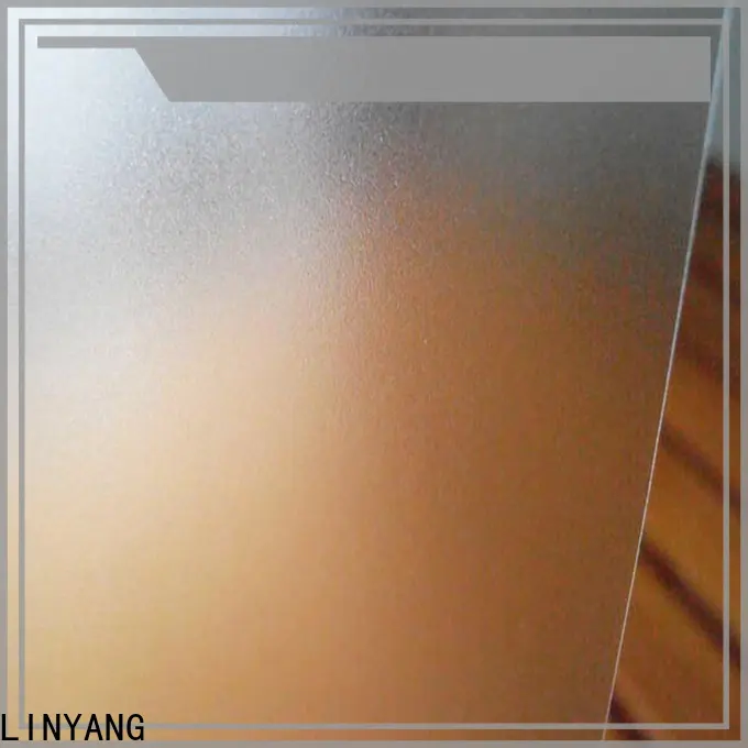 LINYANG waterproof pvc film eco friendly from China for shower curtain 1