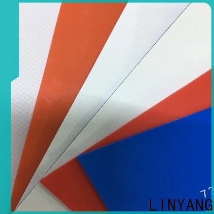 LINYANG heavy duty PVC Tarpaulin fabric manufacturer for truck cover 1