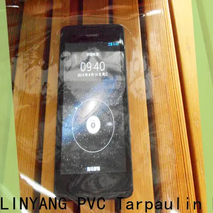 waterproof Transparent PVC Film antifouling with good price for handbags membrane 1