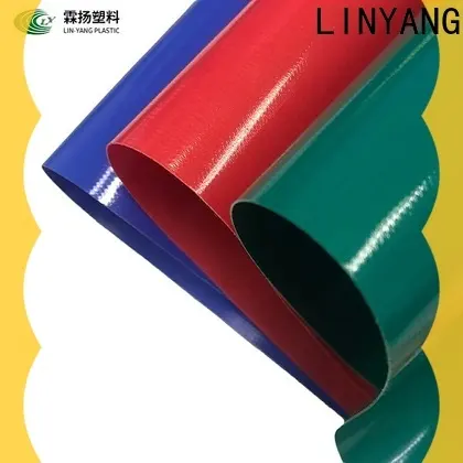 LINYANG waterproof tarpaulin sheet customized for indoor 1