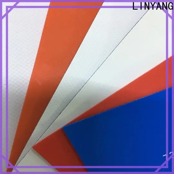LINYANG waterproof tarpaulin film series for tent tarps 1