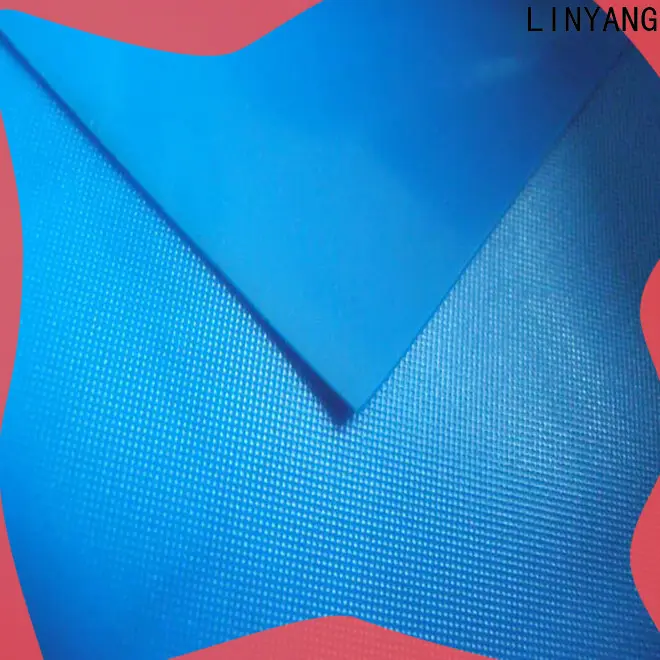 LINYANG waterproof pvc film roll factory price for raincoat 1