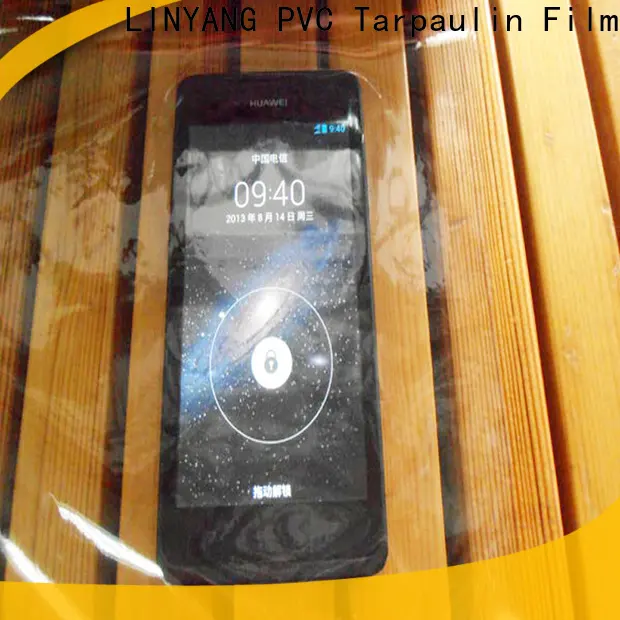 LINYANG waterproof clear pvc film wholesale for handbags membrane2 1