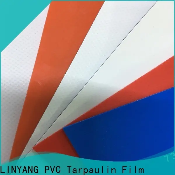 LINYANG flame-retardant waterproof tarpaulin series for geotextile 1