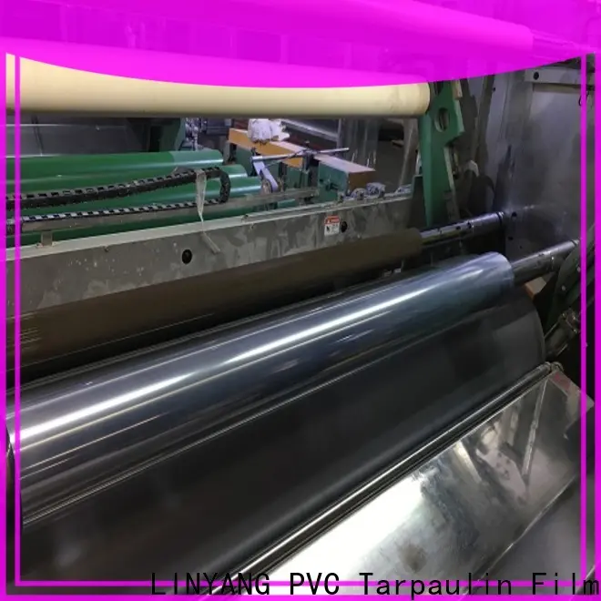 LINYANG clear pvc film factory1 1