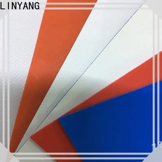 LINYANG best waterproof tarpaulin design for advertising banner 1