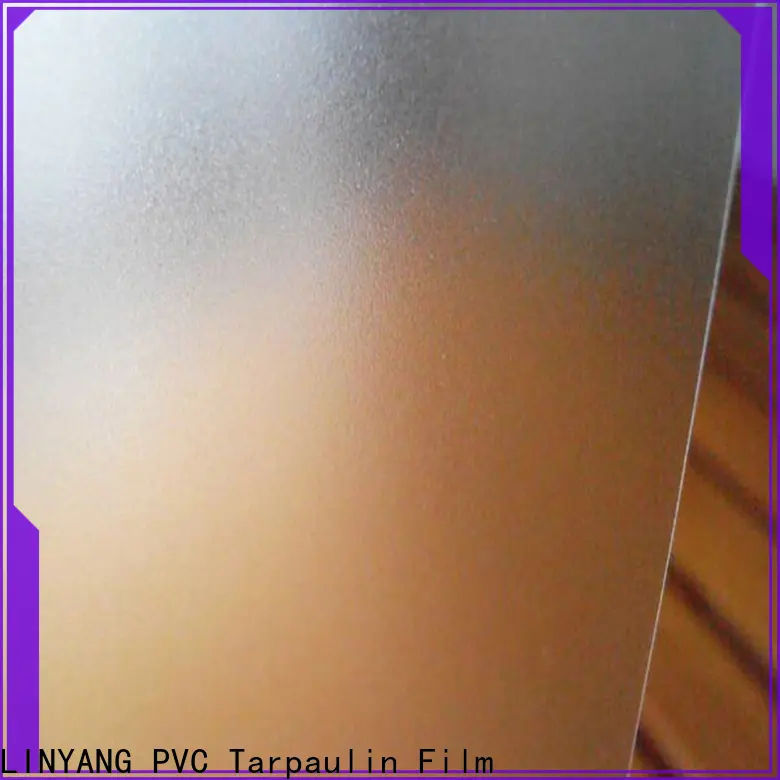 LINYANG pvc pvc film eco friendly from China for shower curtain 1