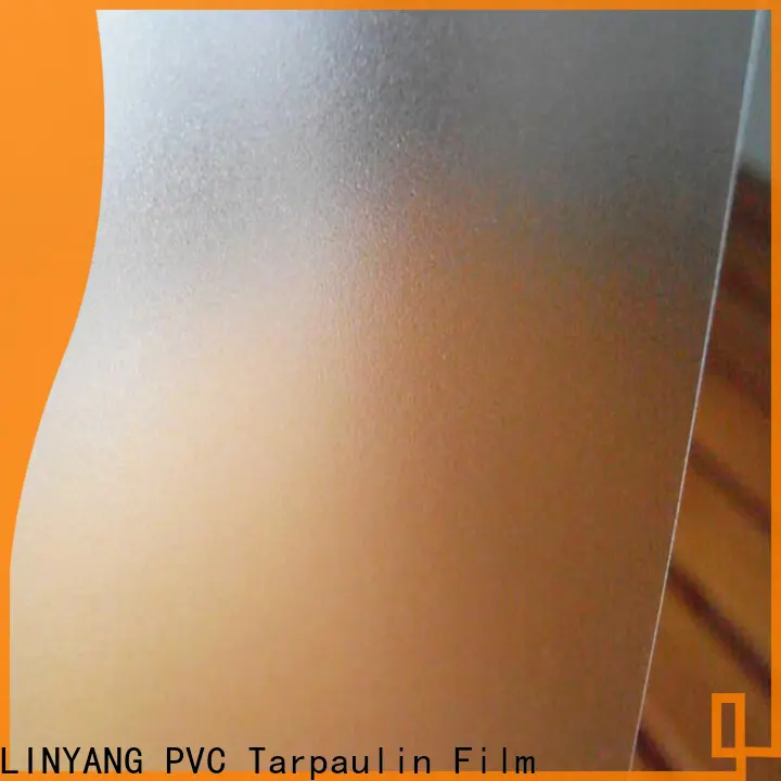 LINYANG translucent Translucent PVC Film from China for raincoat1 1