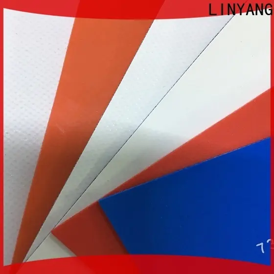 LINYANG mildew resistant pvc tarpaulin series for advertising banner 1