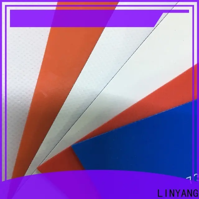 LINYANG high quality PVC Tarpaulin fabric manufacturer for sale 1