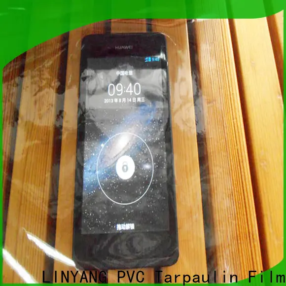 LINYANG standard clear pvc film factory for outdoor 1