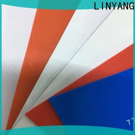 LINYANG heavy duty PVC Tarpaulin fabric factory for truck cover1 1