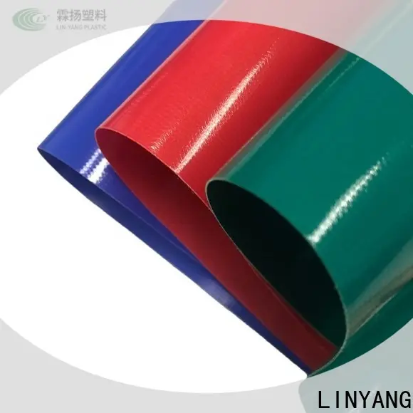 LINYANG good transparency Inflatable Toys PVC Film with good price for aquatic park10 1