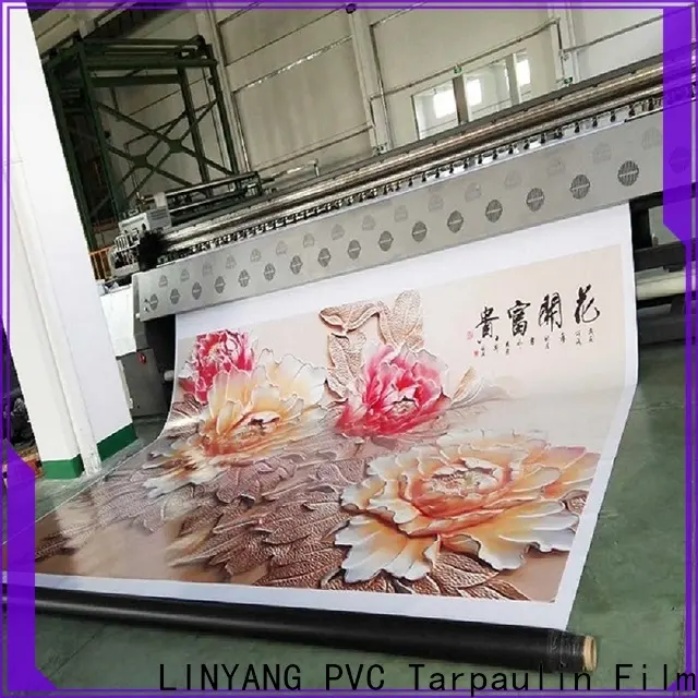 LINYANG flex banner design factory for advertise 1