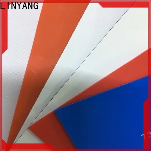 LINYANG the newest pvc coated fabric supplier for sale 1