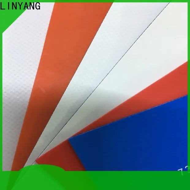 LINYANG PVC tarpaulin fabric manufacturer for industry 1