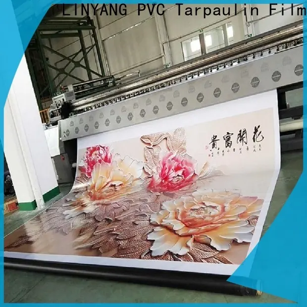 LINYANG flex banner design factory for importer 1