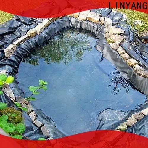 LINYANG fish pond tarpaulin factory for preformed pond 1