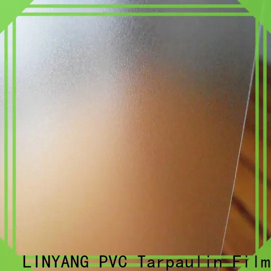 LINYANG film pvc film eco friendly personalized for shower curtain 1