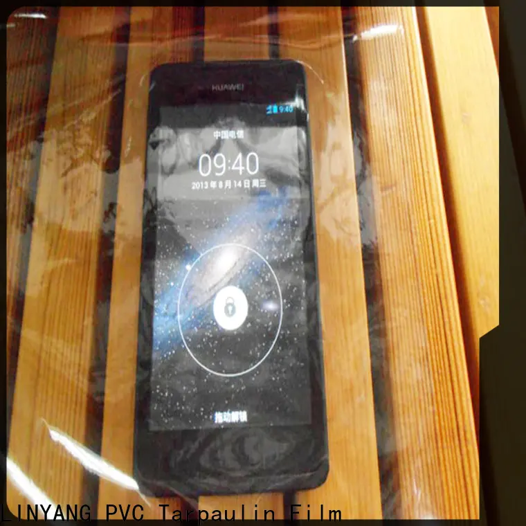LINYANG waterproof clear pvc film with good price for industry1 1