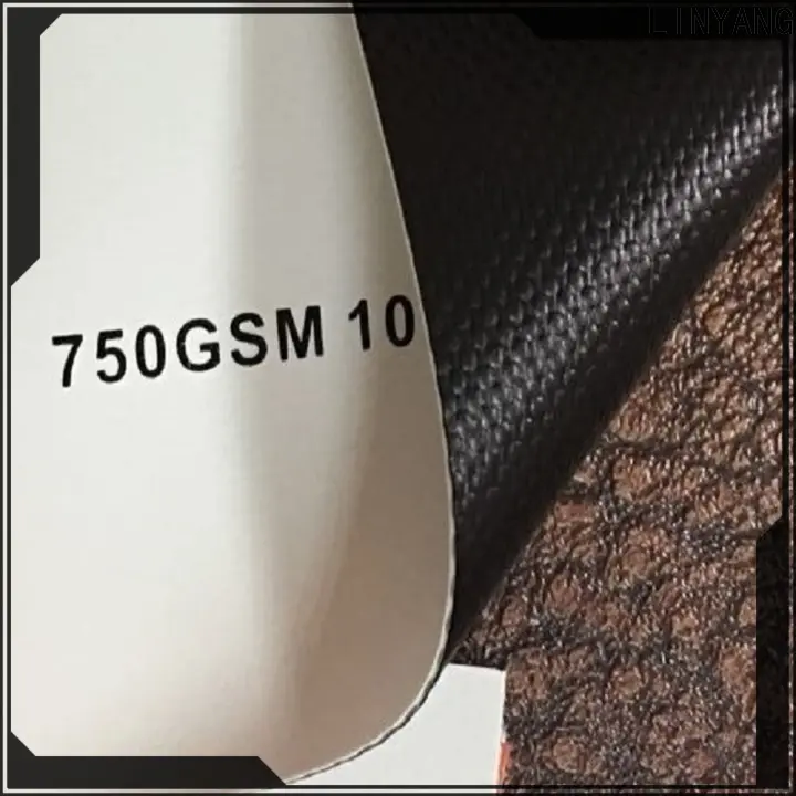 LINYANG custom black waterproof tarp supplier for flex banner application 1