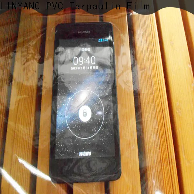 LINYANG transparent clear pvc film with good price for industry 1