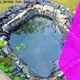 LINYANG custom tarpaulin sheet for fish pond factory for preformed pond 1