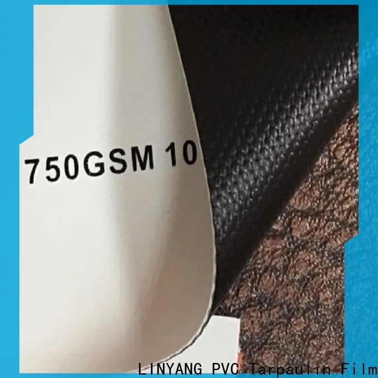 LINYANG black waterproof tarp one-stop services for flex banner application 1
