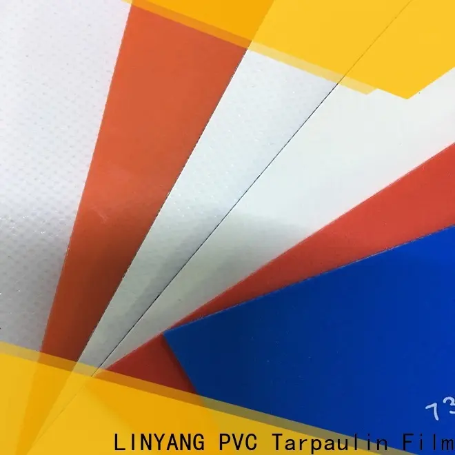 LINYANG PVC tarpaulin fabric supplier for industry 1