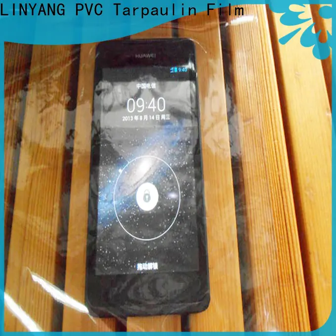 LINYANG waterproof Transparent PVC Film wholesale for outdoor 1