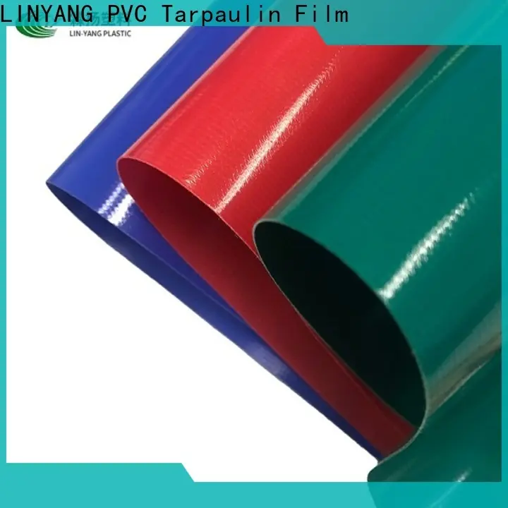 LINYANG flame-retardant pvc tarpaulin truck cover exporter for pull canopy tent 1