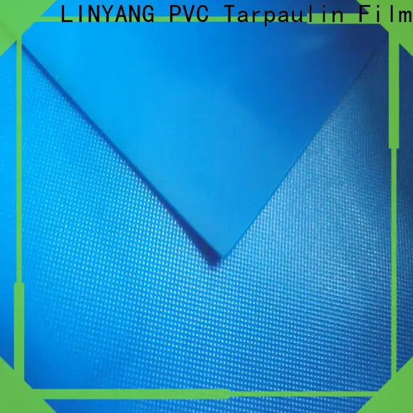 LINYANG standard pvc plastic sheet roll design for raincoat 1