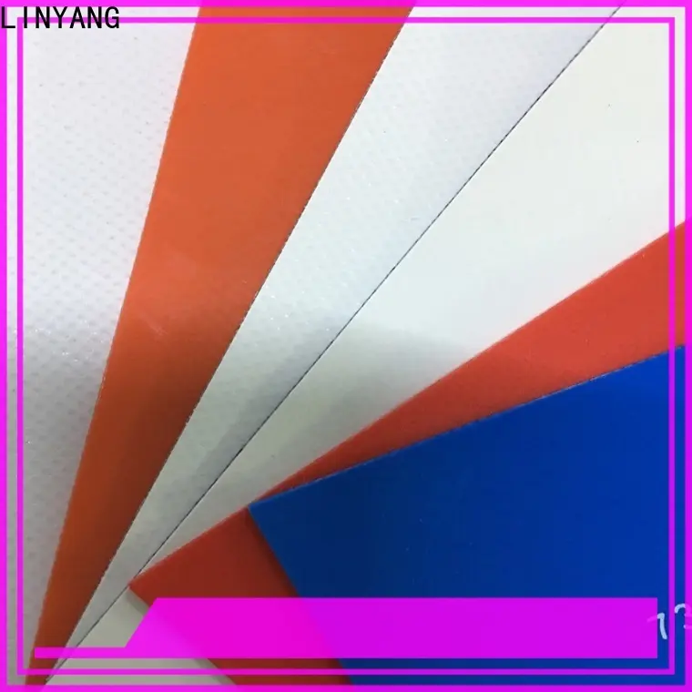 LINYANG heavy duty PVC tarpaulin fabric manufacturer for industry 1
