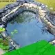LINYANG fish pond tarpaulin manufacturer for preformed pond 1