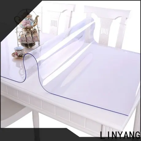 LINYANG anti-UV clear pvc film wholesale for handbags membrane 1