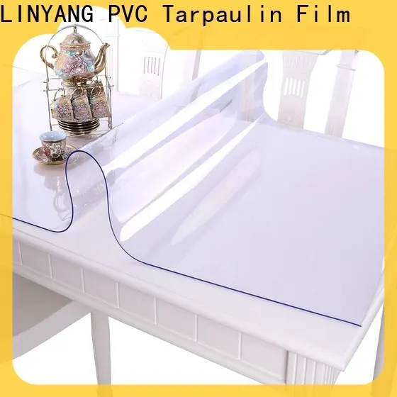 LINYANG waterproof Transparent PVC Film customized for handbags membrane 1