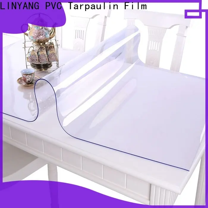 LINYANG clear pvc film wholesale for handbags membrane 1