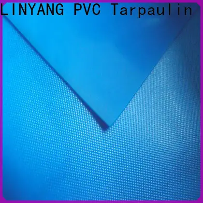 LINYANG widely used pvc plastic sheet roll factory price for raincoat 1