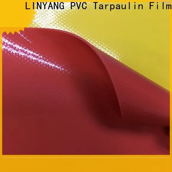LINYANG cheap colored tarps brand for inflatable toy 1