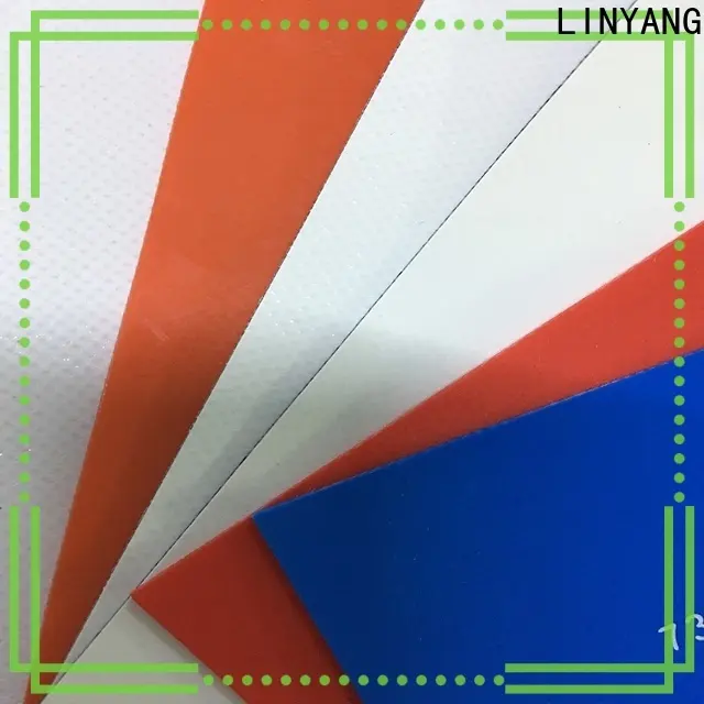 LINYANG pvc tarpaulin supplier for agricultural drainage 1