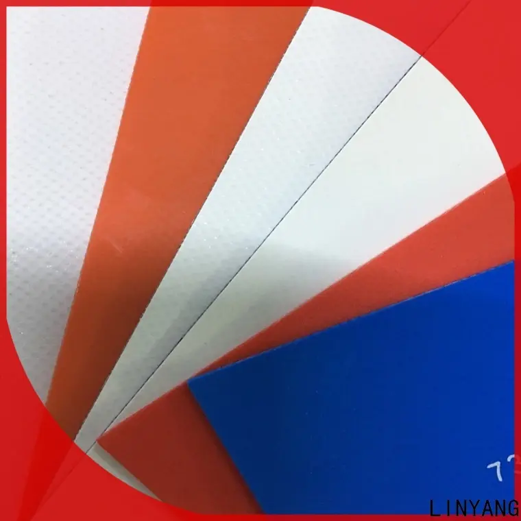 LINYANG the newest pvc tarpaulin supplier for truck cover 1