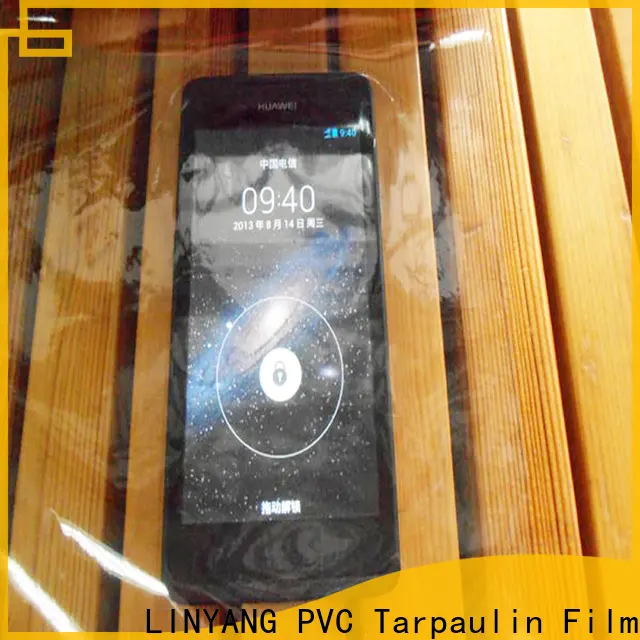 LINYANG antifouling Transparent PVC Film factory for outdoor 1