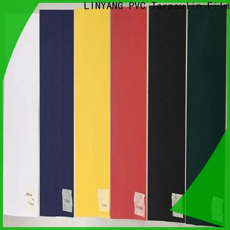 LINYANG hot selling density of pvc film from China for handbags 1
