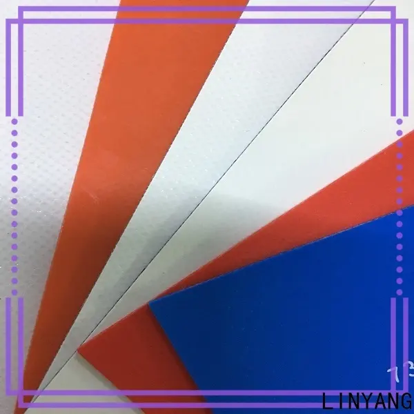 LINYANG the newest pvc coated fabric factory for garden 1