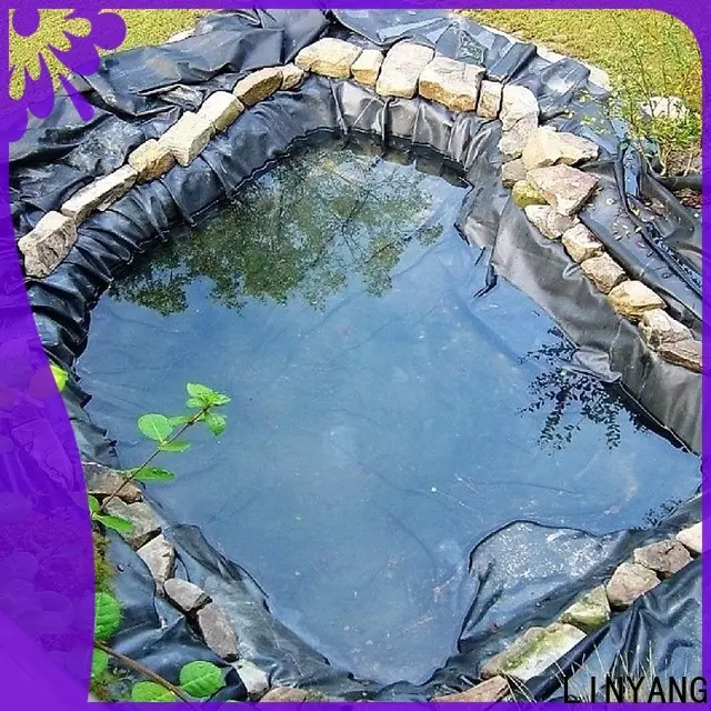 LINYANG high quality fish pond tarpaulin supplier for preformed pond 1