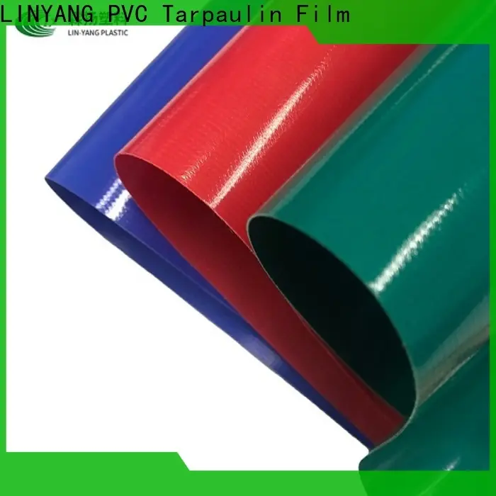 LINYANG pvc tarpaulin china manufacturer for push 1