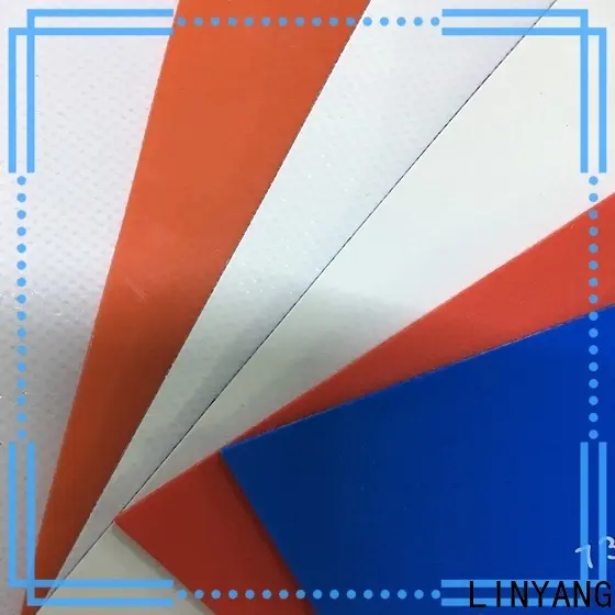 LINYANG mildew resistant waterproof tarpaulin series for geotextile 1