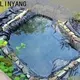 LINYANG fish pond tarpaulin exporter for preformed pond 1