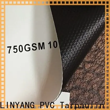 LINYANG black waterproof tarp brand for flex banner application1 1